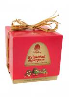 Кедровый трюфель Ассорти из темного шоколада Сибирский кедр, 120 г 